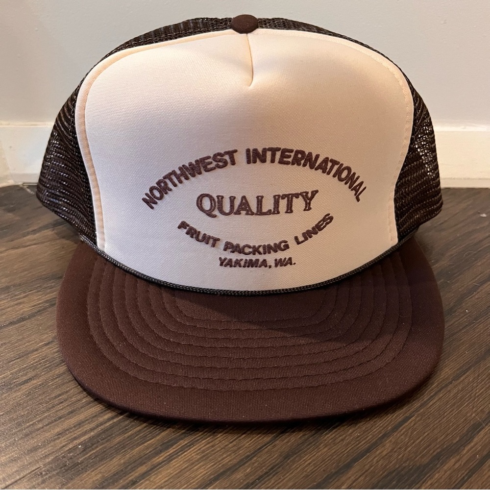 OTTO Cap Brown/Tan Trucker Hat